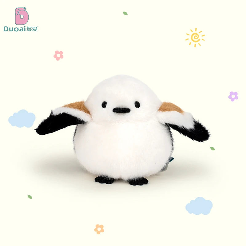 Kawaii Bird Plush Toys Cute Lifelike Parrot Sparrow Plush Toy Mini Artificial Bird Plush Doll Room Decor Kid Birthday Xmas Gifts