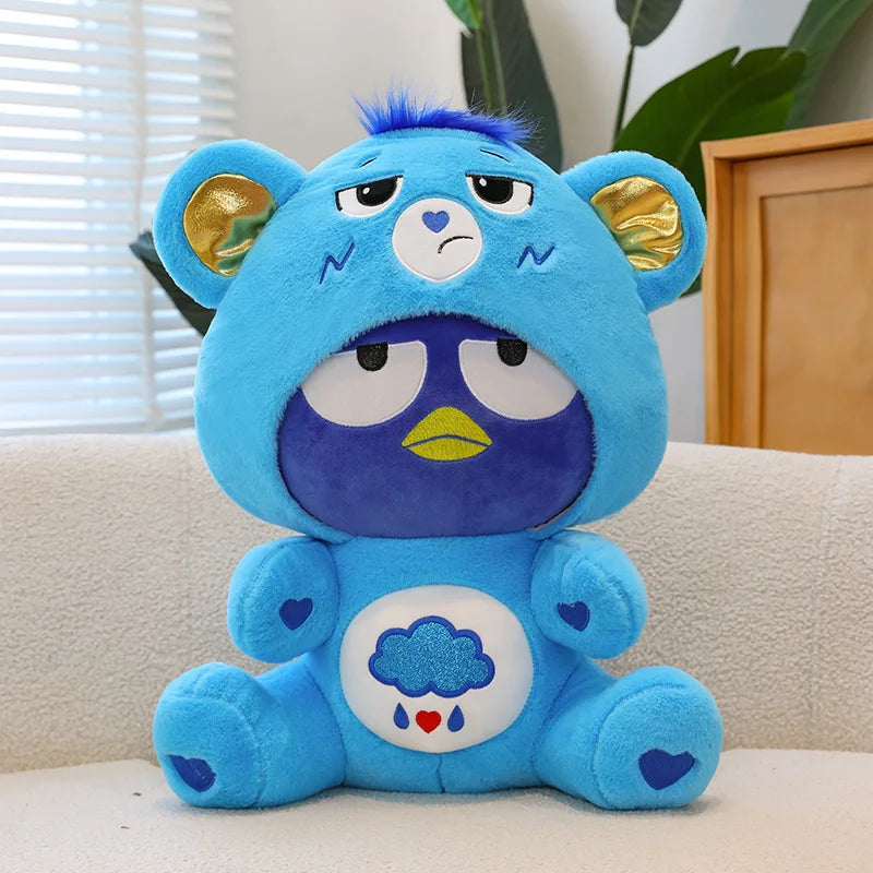 Meet the Dreamy Sanrio x Care Bears Crossover Plushies: 30cm of Rainbow Magic!