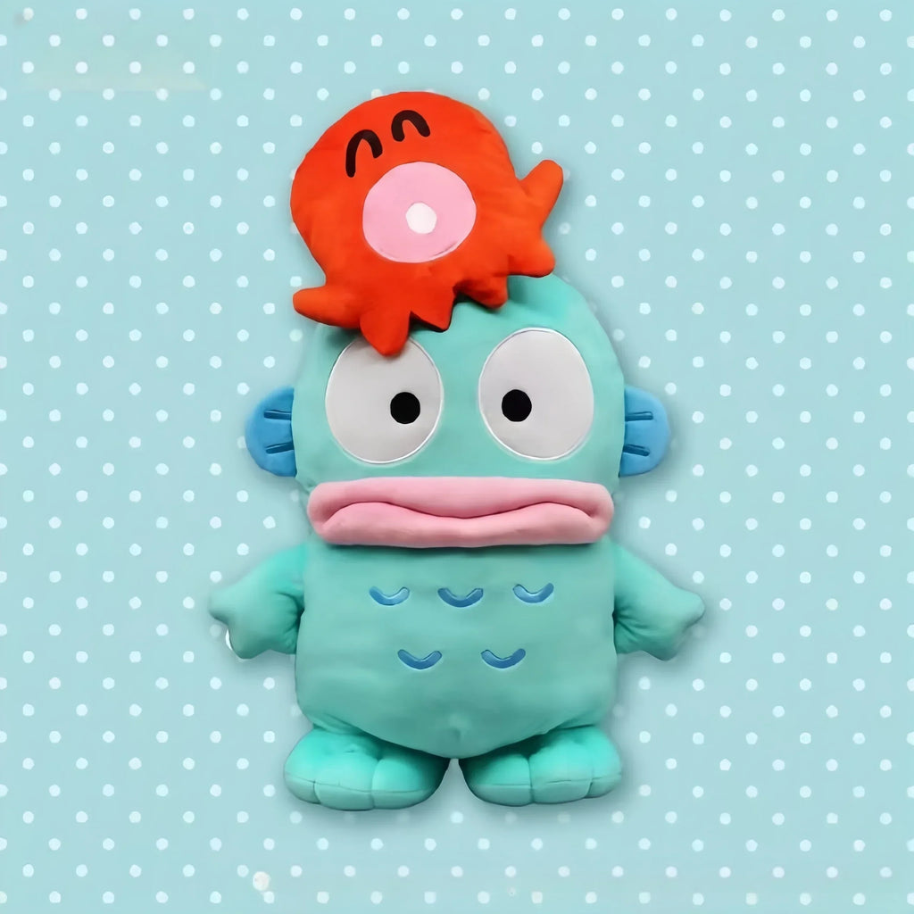 60cm Hangyodon Plush Toy High Quality Stuffed Anime Plushies Japanese Style Doll Throw Pillow Sofa Bed Very Soft Xmas Gifts Girl