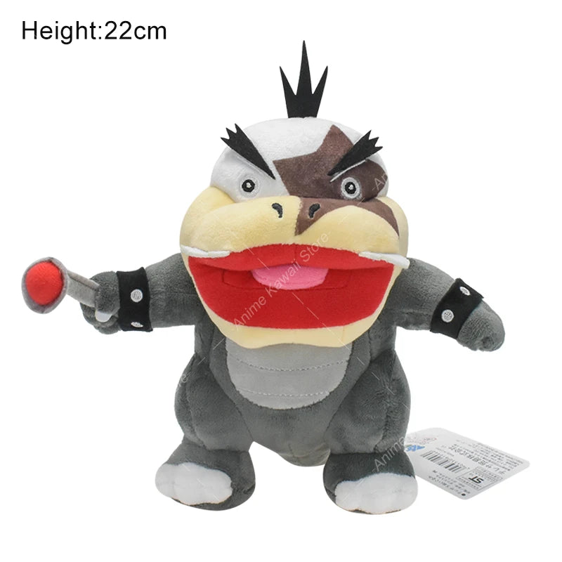 Bowser Bros Plush Toys King Koopa Bowser King JR Anime Cartoon Soft Stuffed Plush Toy Dolls For Children Birthday Christmas Gift