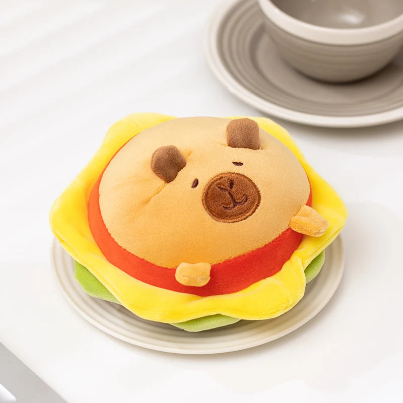 New Cartoon Egg Stuffed Toy Expression Food Bread Toast Series Breakfast Doll Fun Decoration Pillow Baby Comfort Doll Xmas Gifts