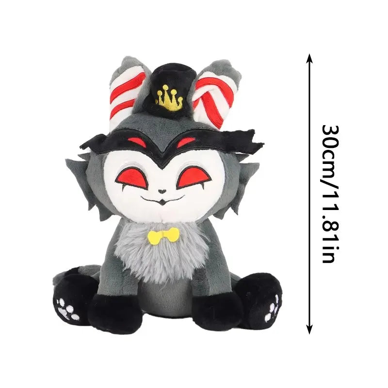 Hot Cat Plush Toy Funny Angel Dust Alastor TV Fans Collecting Gift Cute Cotton Stuffed Plush Doll Kids for Birthday Present