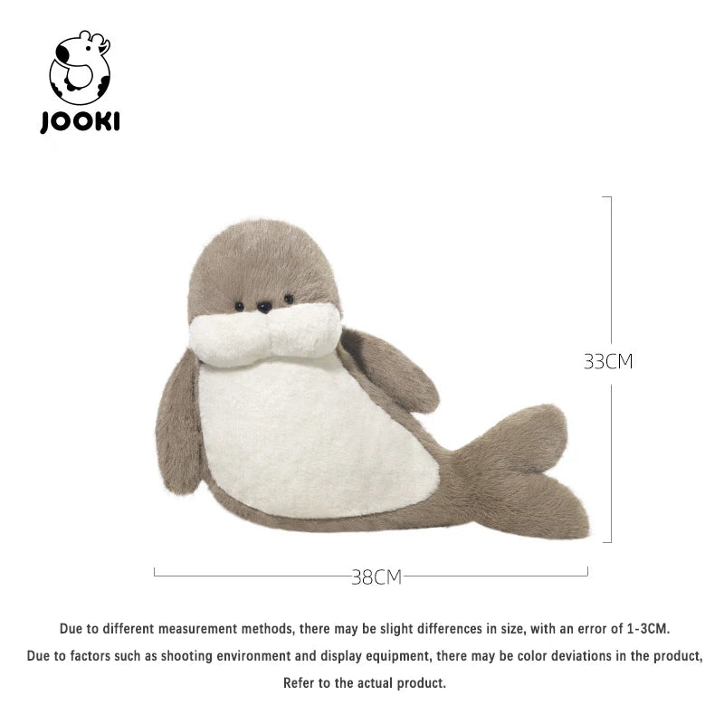 Seal plush toy, cute and soft doll, cute sleeping pillow, doll birthday gift, children's marine animal gift