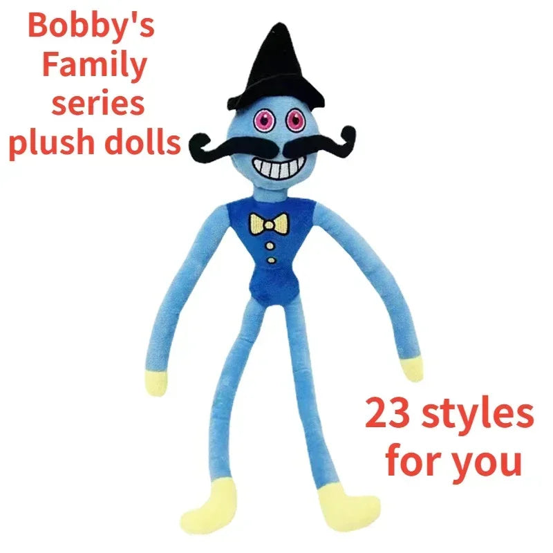 63cm Family Plush Dolls Grandpa Long Leg Father Son Sister Rabbit Steffed Toys Birthday Gifts