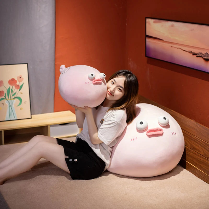 Real Life Pufferfish Plush Toy Lifelike Sea Animals Puffer Fish Soft Stuffed Pillow Aquarium Decor Dolls Creative Gifts For Kids