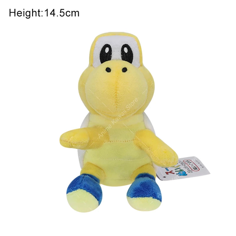 60 Styles Mario Plush Toys Yellow Fire Flower Star Shy Guy Boo Koopa Troopa Waluigi Goomba Toad Nabbit Diddy Kong Stuffed Plush