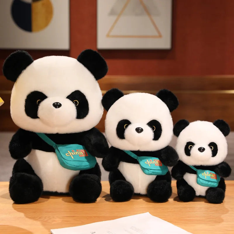 Chinese Giant Panda Doll Plush Toy Souvenir Doll Red Panda Rag Doll Children Love Toy Doll Birthday Gift