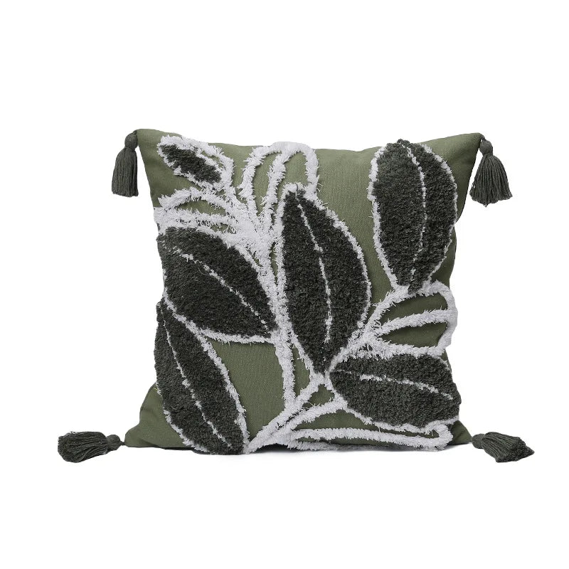Meadow & Texture Decorative Pillow Cover – 45 × 45 cm