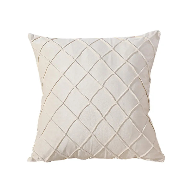 Meadow & Texture Decorative Pillow Cover – 45 × 45 cm