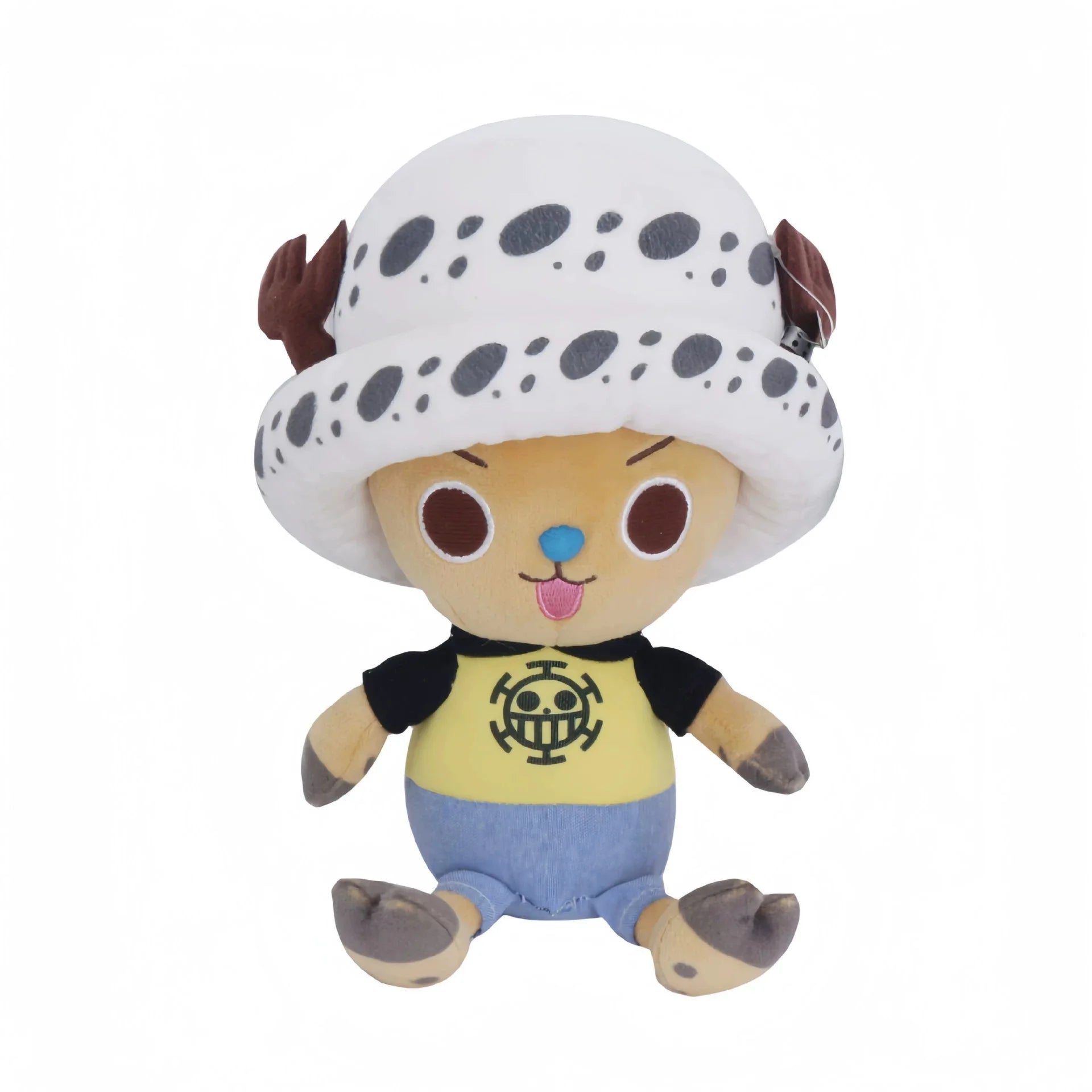 14-30cm/5.5-11.8in Genuine ONE PIECE Stuffed Plush Toy Kawaii Plush Keychain Toy Tony Chopper Soft Stuffed Plush Doll Keychain