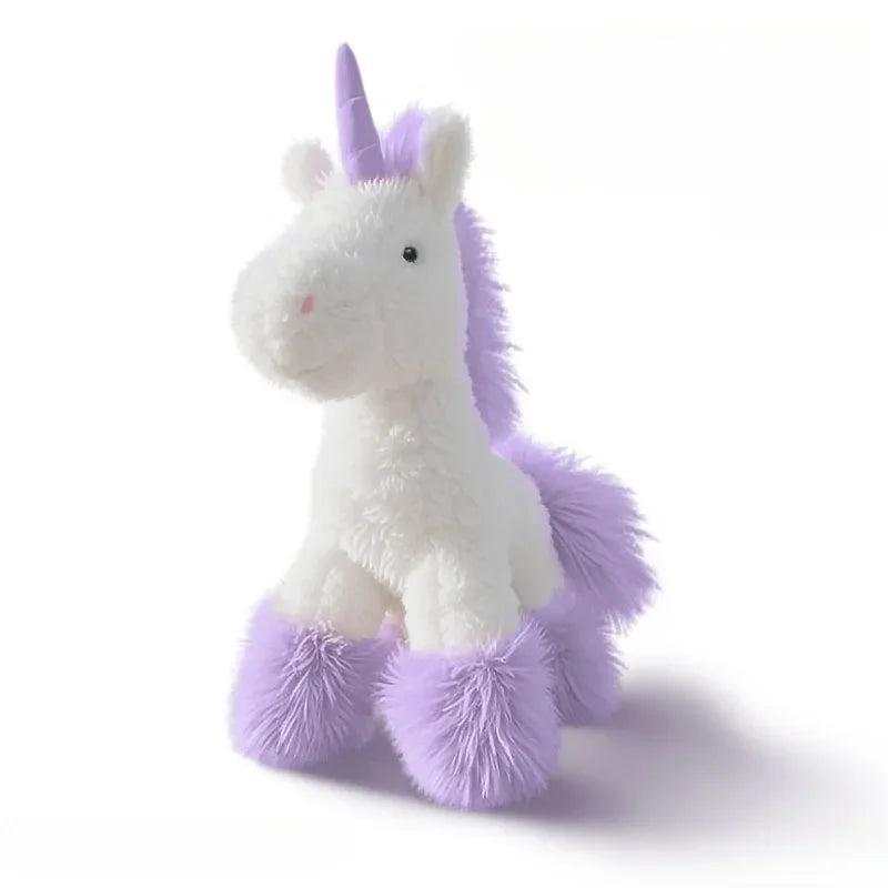 Fairy Tale Unicorn Plush Toys Stuffed Standing Unicorn Doll Pendants Pretty Children Companion Doll Kawaii Keychain Bags Decor