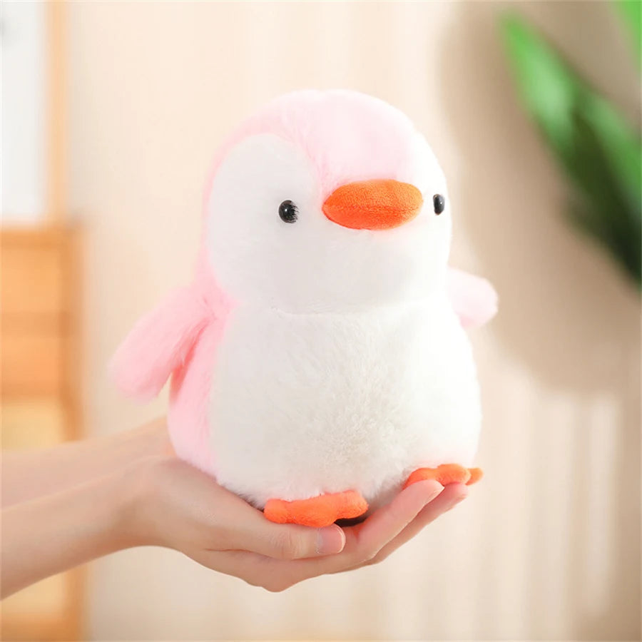 10-30cm Kawaii Cartoon Colorful Hot Penguin Plush Doll Pillow Blue Black Pink Animal Plush Toy Home Decor Gift For Boys Girls