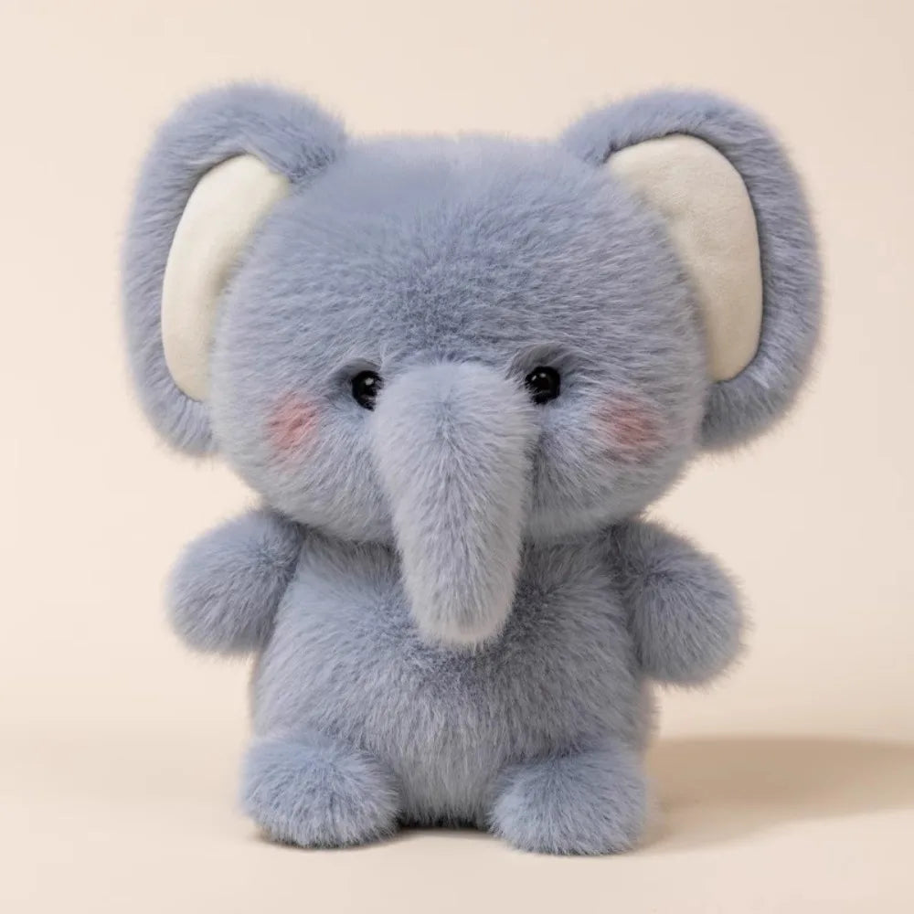 Cute 16cm Plush Companion Doll Plush Elephant Stuffed Animal Pillow Super Soft Bear Animal Plush Toy Sleeping Gift