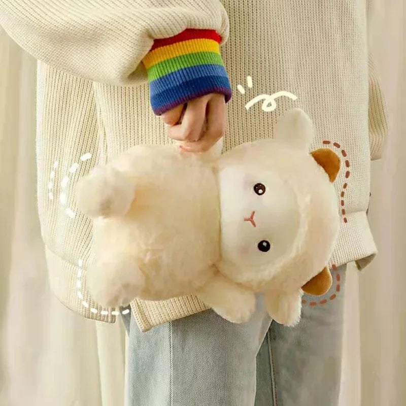 25CM Super Cute Sheep Plush Doll | Kawaii Rabbit & Alpaca Stuffed Animals | Soft Plush Toys & Pillows for Birthday/Wedding Party Decor & Throws