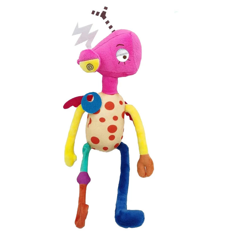 The Amazing Digital Circus Plush Pomni and Jax Plushie Doll Toys Cute Stuffed Animal Birthday for Kids Children Christmas