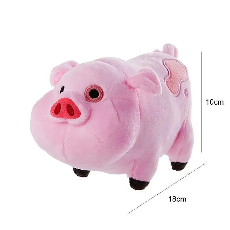 18cm Disney Anime Movie Gravity Falls Figures Waddles Pig Cartoon Stuffed Animals Plush Doll Toy for Girl New Year Xmas Gift