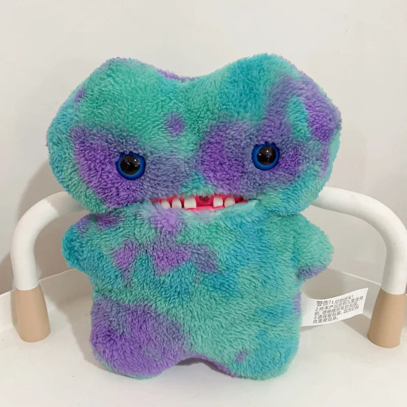 New 20cm Style Kawaii Fuggler Funny Cute Teeth Monster Plush Toy Ugly Cute Big Teeth Doll Funny Gift Doll Boy Birthday Gift