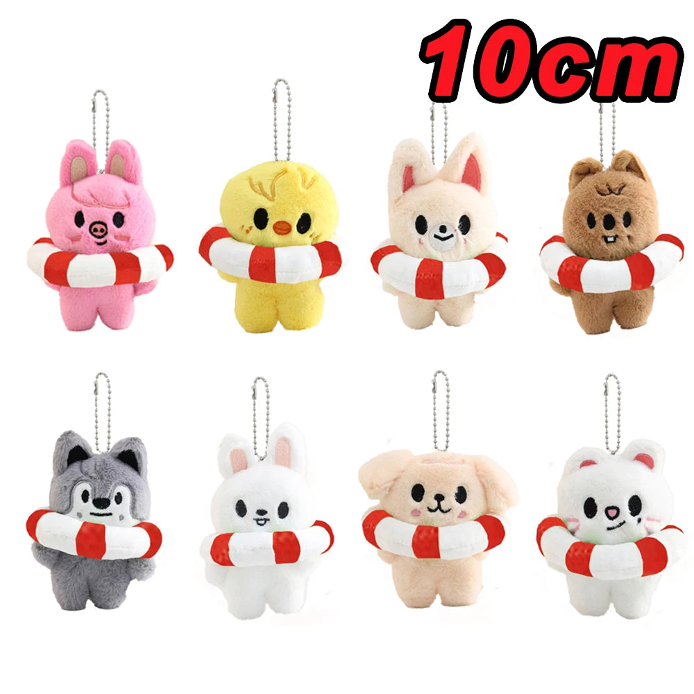 300style Skzoo Plush Toy Kawaii Kpop Plush Skzoo Stray Wolf Plush Cartoon Stuffed Animal Doll Pencil Case Toy Children Gift