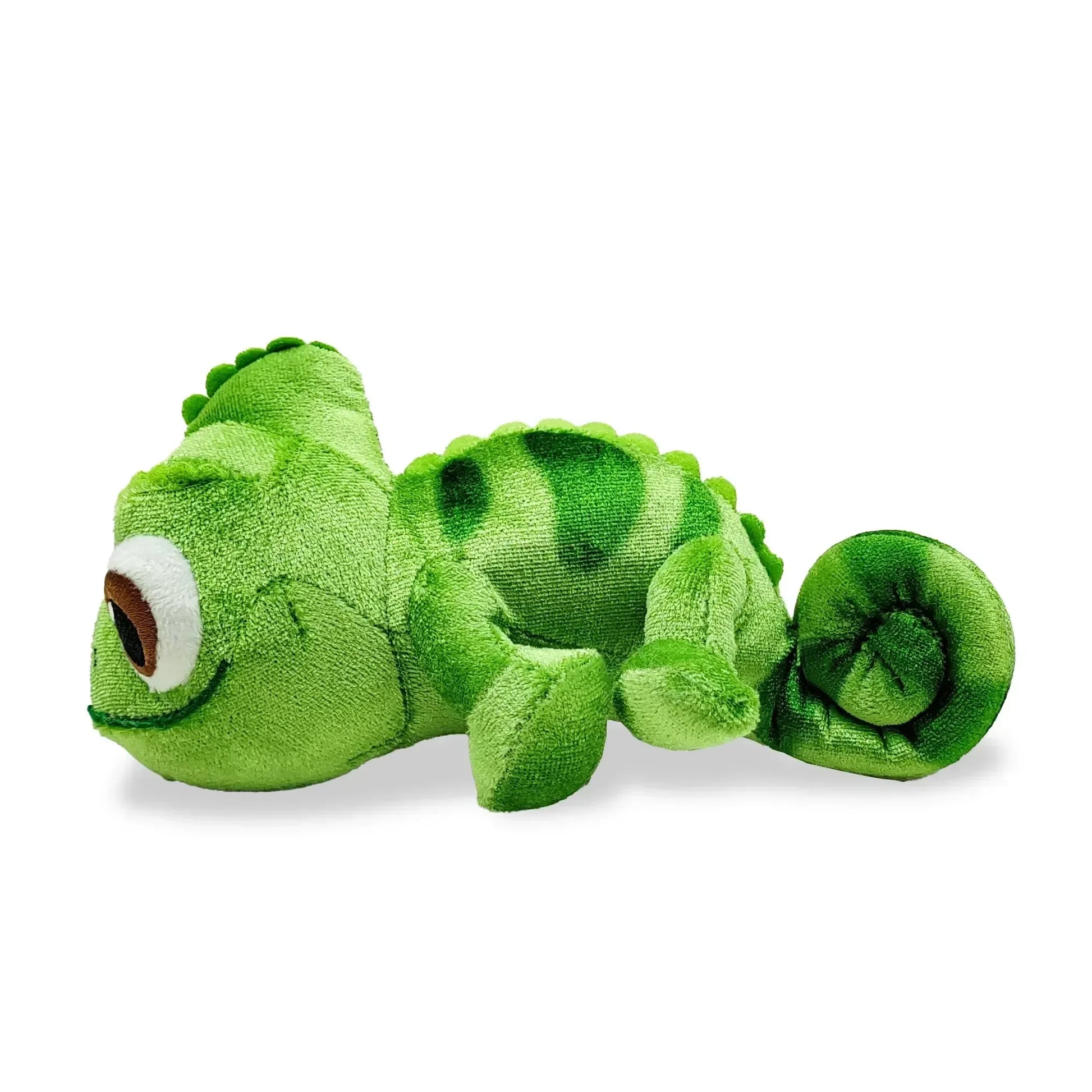 “15cm Green Chameleon Plush Toy - Lifelike Stuffed Animal with Rainforest Charm, Soft Cuddly Companion for Kids &amp; Reptile Lovers”