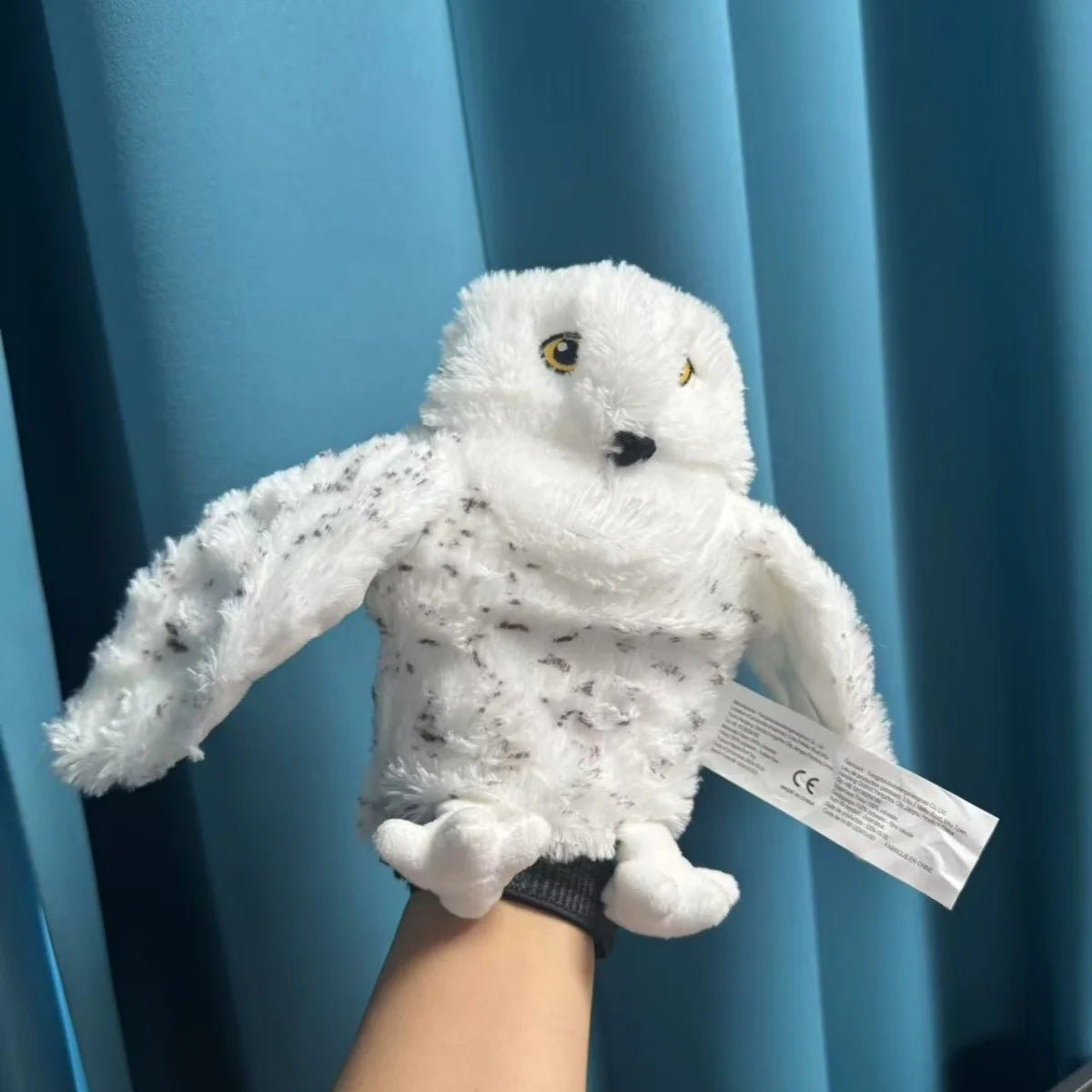 Cute Owl Hand Puppet Finger Game Stuffed Plush Animals Toys Hand Finger Story Puppet Educational Baby Toys Kids Birthday Gifts
