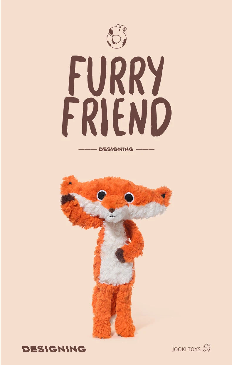 Stuffed Animals Adorable Fox Plush Toys 15 inches Soft and Comfort Fox Plush Toy Gift for Kids, Orange/White