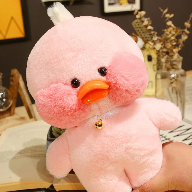 New plush Cute Lafan Duckes Cafe Duckes 30cm Doll Plush Toy Stuffed Soft Doll Kawaii Animal Pillow Birthday Gift for Kids