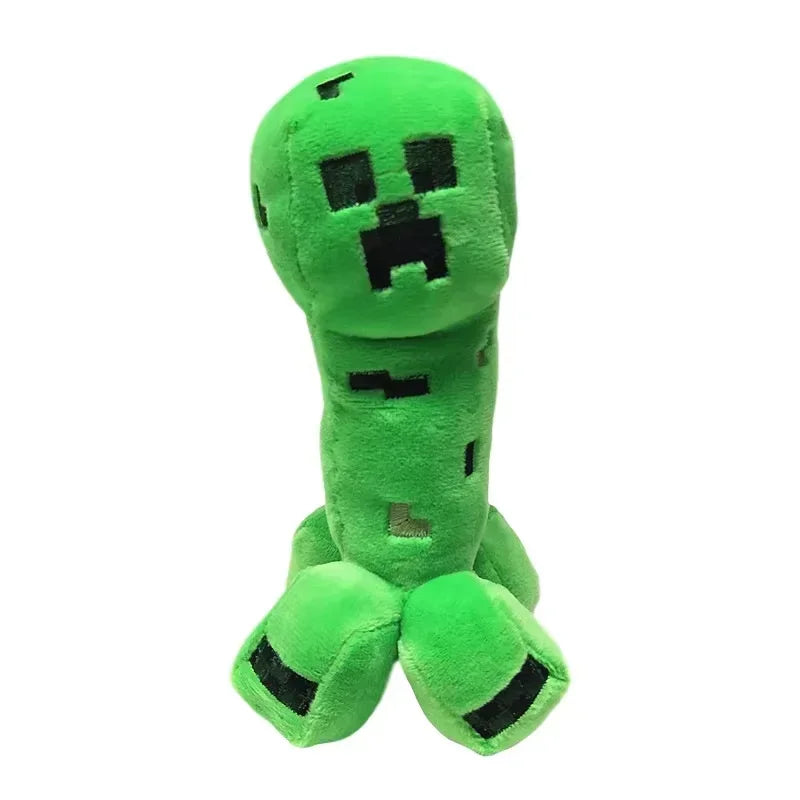 2025 new Game MC Baby Pig Plush Stuffed Toys Wolf Ocelot Baby Pig Enderman Plush Soft Animals Toy Doll for Kids Children Gifts