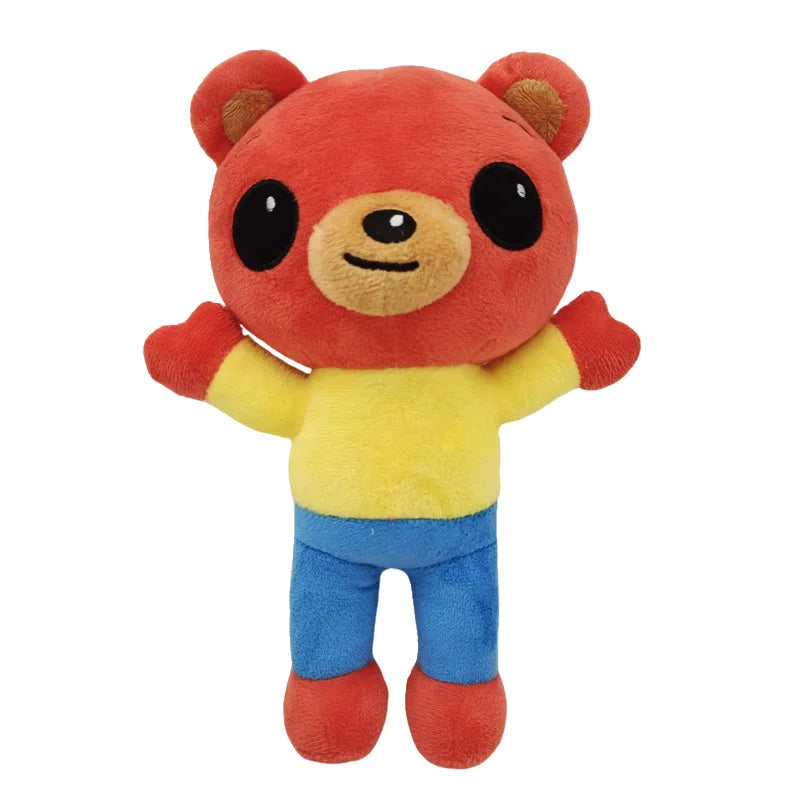 “23-25cm Magic Clown Plush Doll - Cute Smiling Clown Stuffed Animal Toy, Soft Cuddly Companion with Whimsical Charm for Kids & Fans of Circus Adventures”