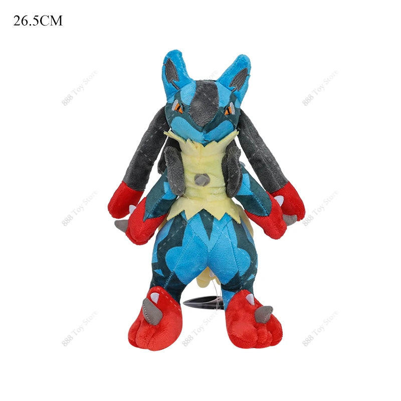 Pokemon Plush Shiny Gyarados Charizard Mega Rayquaza Hisuian Zorua Ho-Oh Lucario Butterfree Anime Stuffed Peluche Kids Xmas Gift