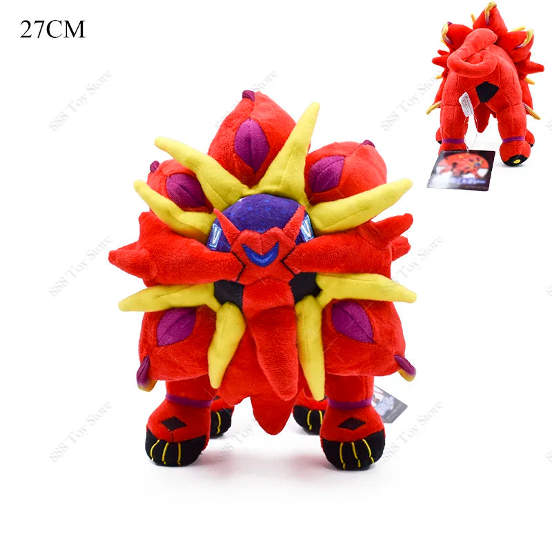 Pokemon Plush Shiny Gyarados Charizard Mega Rayquaza Hisuian Zorua Ho-Oh Lucario Butterfree Anime Stuffed Peluche Kids Xmas Gift
