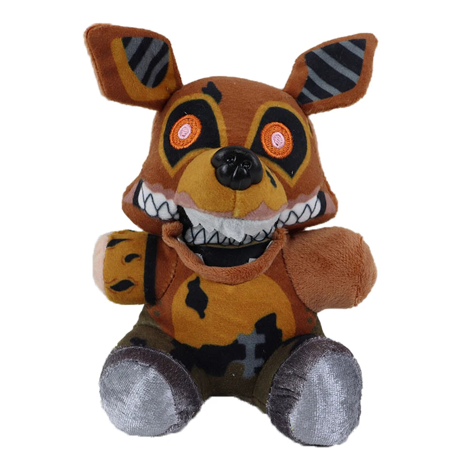 18cm Kawaii New F-naf Anime Plush Toy Cartoon Freddy Plush Doll Bear Sly Bunny Animal Fazbear Plush Toys Christmas gifts