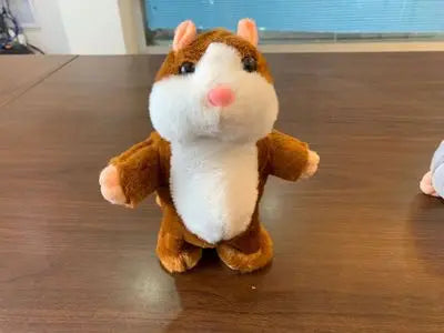 Cute Talking Hamster Speak Talk Sound Record Repeat Stuffed Plush Animal Kawaii Talking Hamster Mouse Toys For Children Gifts