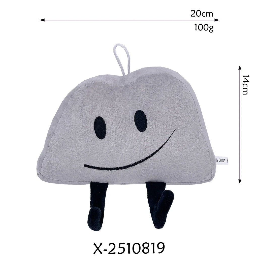 Arrival BFDI Battle For Dream Island Plush Toy 70 Stuffed Doll Soft Animal X Number Blintz Block Marker Stapler French Fries