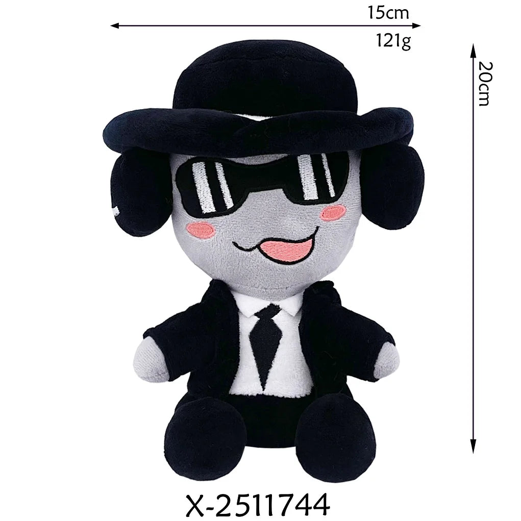 20CM Plush Doll Cute Soft Toys Game Plushie Squeezable Adorable Plushie Game Peripheral Dolls for Kids Children Birthday Gift