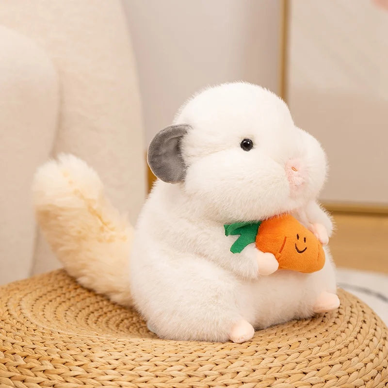 20/ 25cm Cute Hamster Doll Stuffed Toy Totoro Mouse Doll Sleeping Pillow Doll Children's Birthday Gift Girl Totoro Doll Cute Halloween