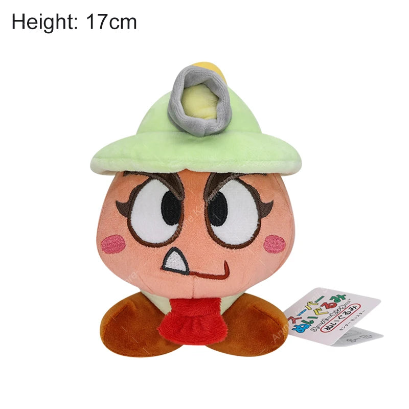 60 Styles Mario Plush Toys Yellow Fire Flower Star Shy Guy Boo Koopa Troopa Waluigi Goomba Toad Nabbit Diddy Kong Stuffed Plush