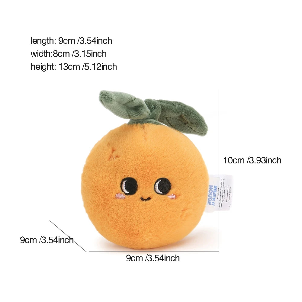 1PC Simulated Stuffed Fruit And Vegetable Soft Cute Cartoon Plush Toys Lemon Pumpkin For Baby Kids Appease Soother Toy Gifts