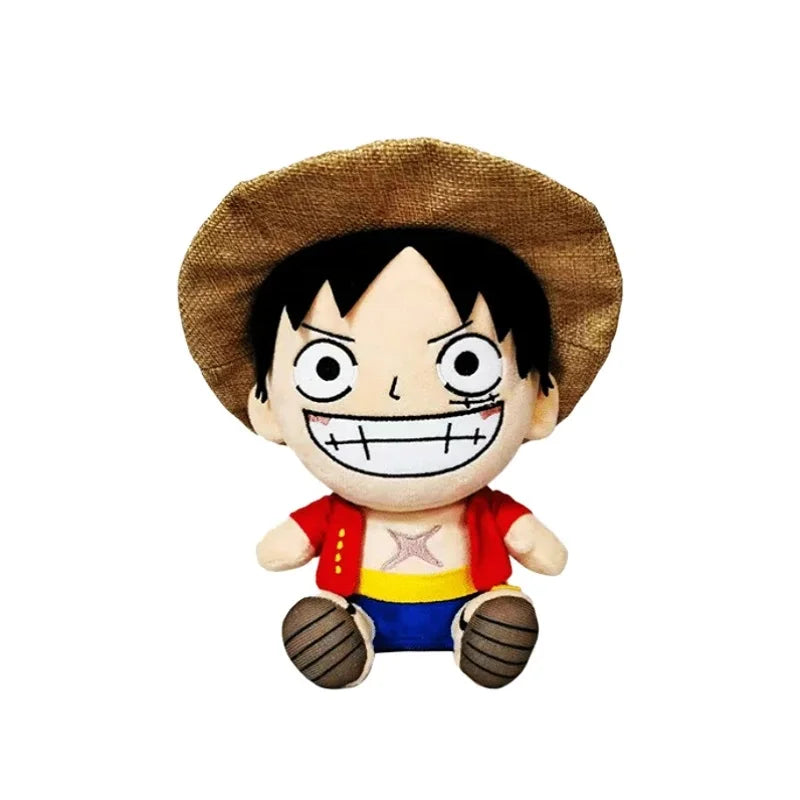 14-30cm/5.5-11.8in Genuine ONE PIECE Stuffed Plush Toy Kawaii Plush Keychain Toy Tony Chopper Soft Stuffed Plush Doll Keychain