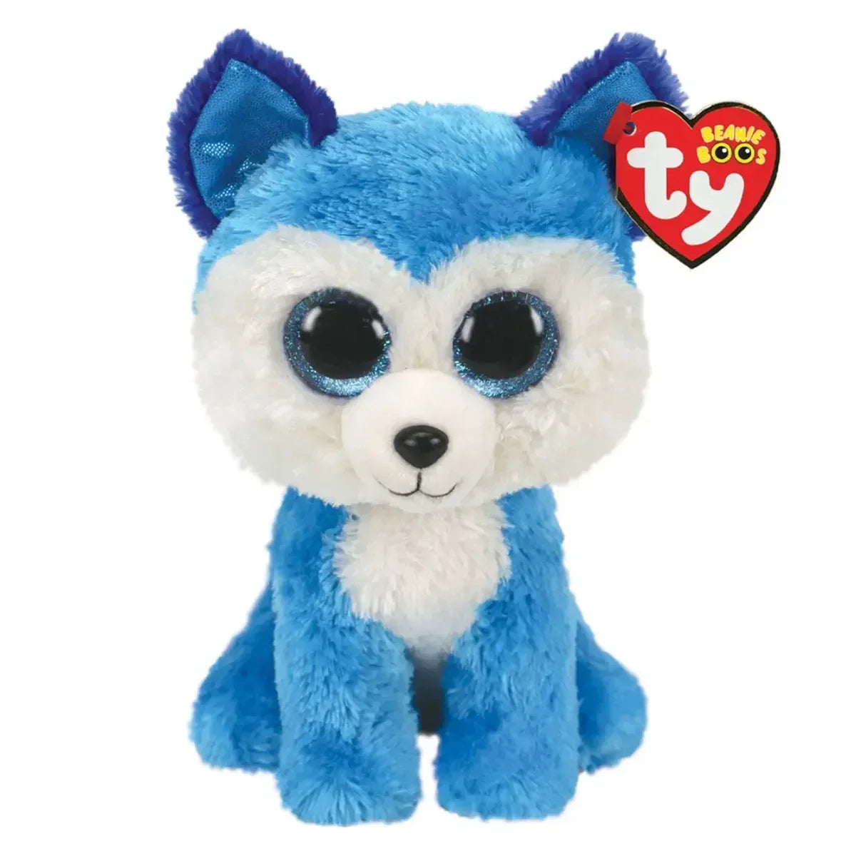 15cm Ty Big Eye Beanie Animals Plush Slick Fox Ferdinand Locky Axolotl  Dexter Icy Seal Heather Cat Children Toy Holiday Gift