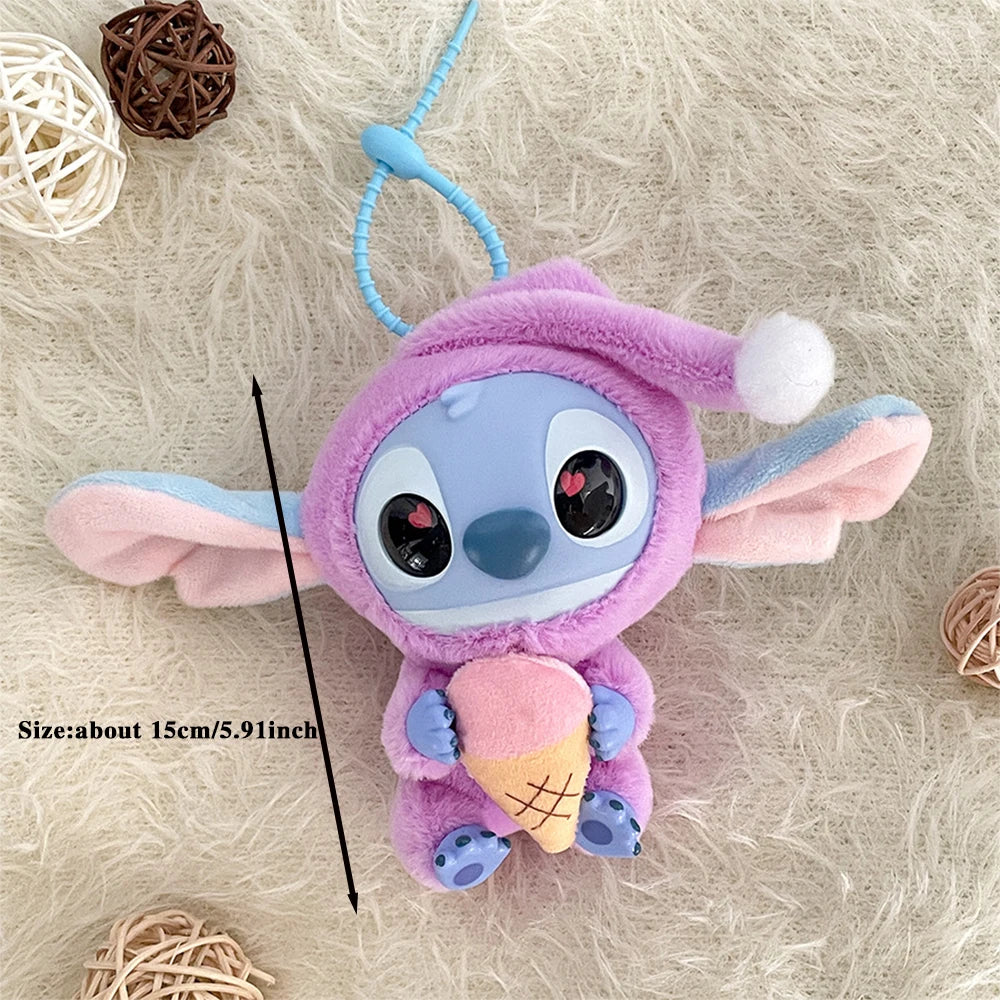 Cute Stitch Plush Dolls - Adorable Cartoon Character Toys for Decoration & Collection