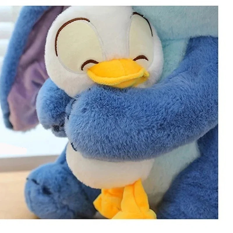 Disney 30cm Lilo And Stitch Plush Toys Anime Plushie Stich Dolls Kawaii Donald Duck Ornaments Stuffed Gift Kids Christmas Gift