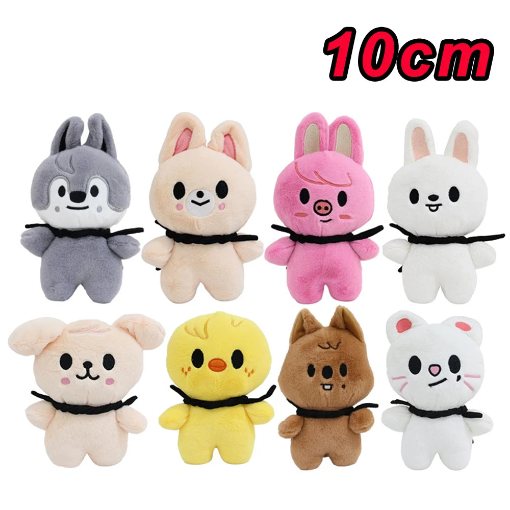 70style 10/20cm Skzoo Plush Toy Kawaii Skzoo Stray Wolf Plush Cartoon Stuffed Animal Doll Kawaii Companion Toys Children Gift