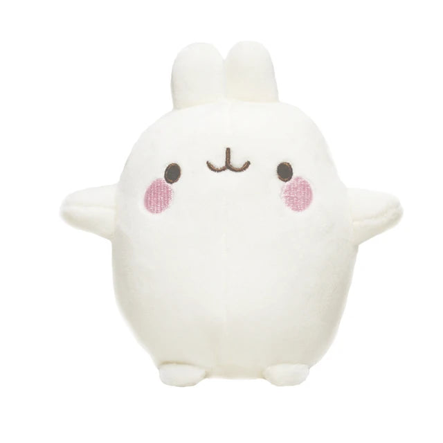 New Genuine 14cm Molang Piu Piu Kawaii Cute Plush Chick Rabbit Keychain Pendant Toy Anime Cartoon Soft Stuffed Dolls Child Gifts