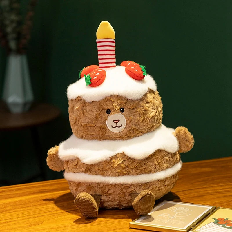 New Cartoon Egg Stuffed Toy Expression Food Bread Toast Series Breakfast Doll Fun Decoration Pillow Baby Comfort Doll Xmas Gifts