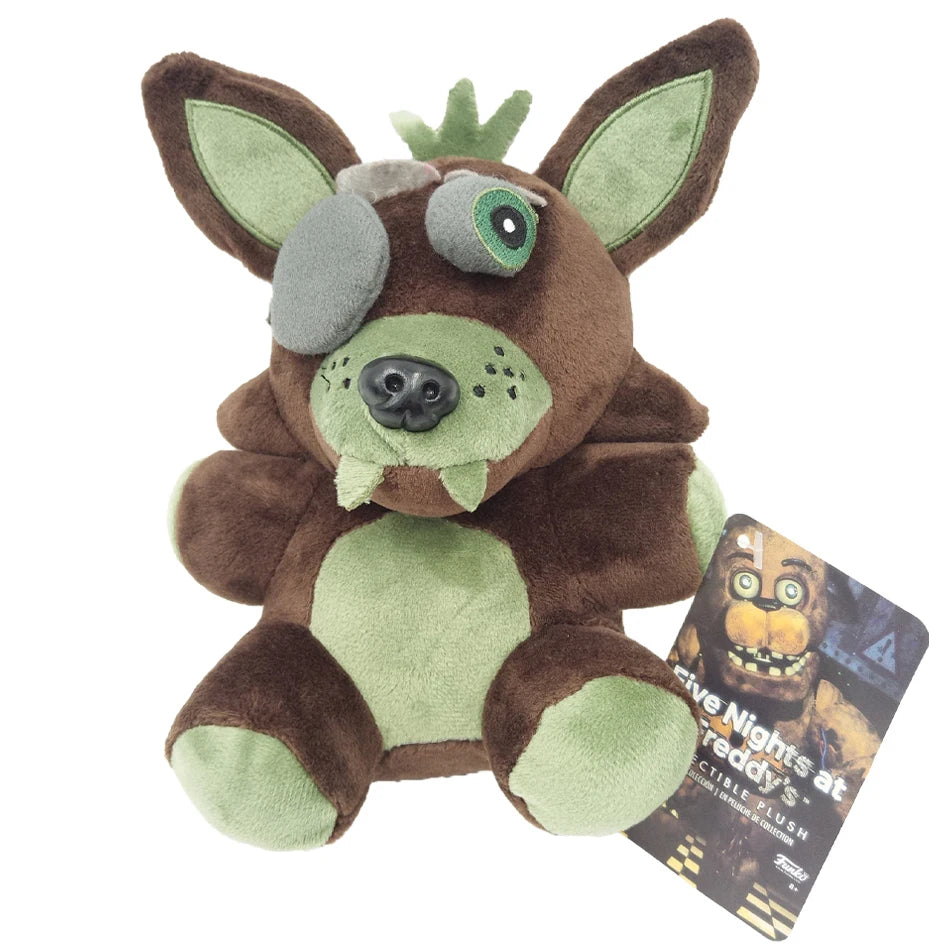 18cm Kawaii New F-naf Anime Plush Toy Cartoon Freddy Plush Doll Bear Sly Bunny Animal Fazbear Plush Toys Christmas gifts