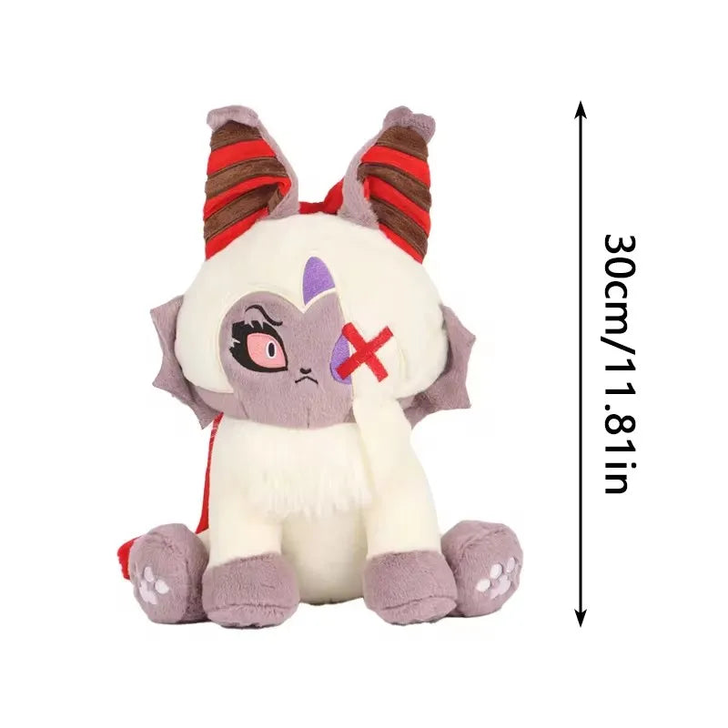 Hot Cat Plush Toy Funny Angel Dust Alastor TV Fans Collecting Gift Cute Cotton Stuffed Plush Doll Kids for Birthday Present