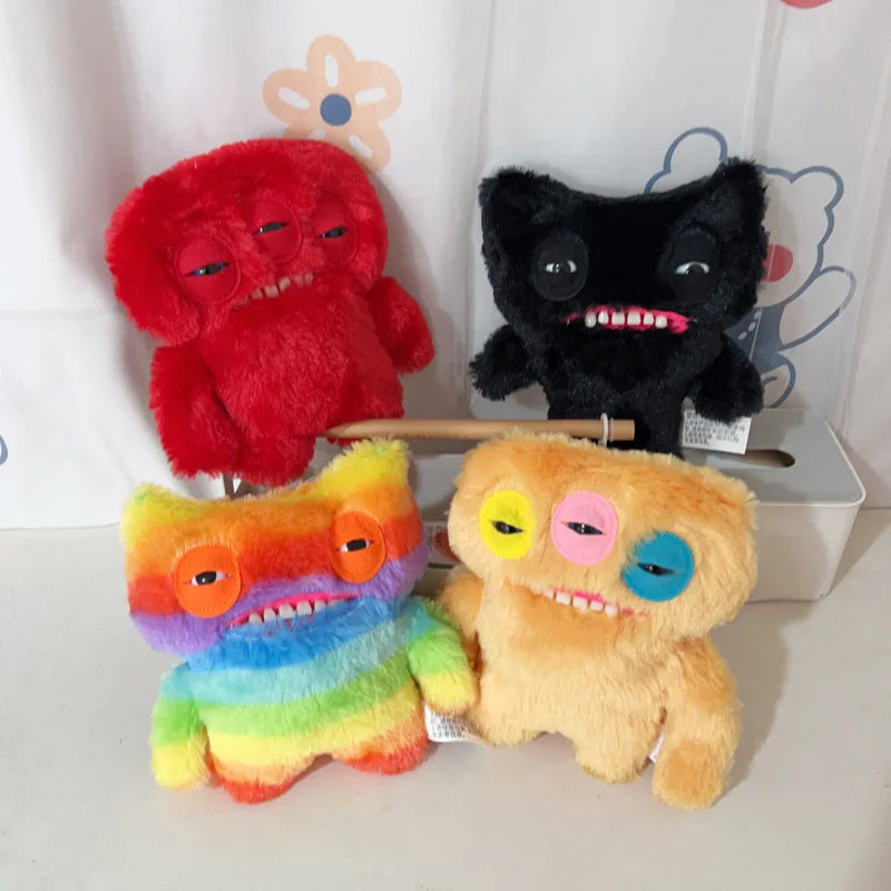 New 20cm Style Kawaii Fuggler Funny Cute Teeth Monster Plush Toy Ugly Cute Big Teeth Doll Funny Gift Doll Boy Birthday Gift