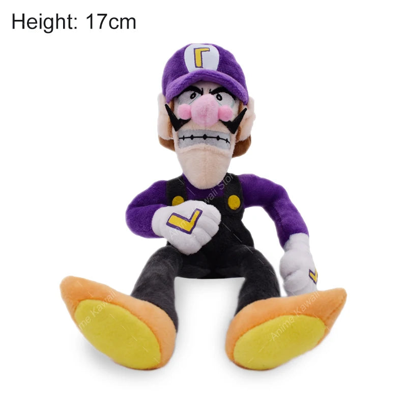 60 Styles Mario Plush Toys Yellow Fire Flower Star Shy Guy Boo Koopa Troopa Waluigi Goomba Toad Nabbit Diddy Kong Stuffed Plush