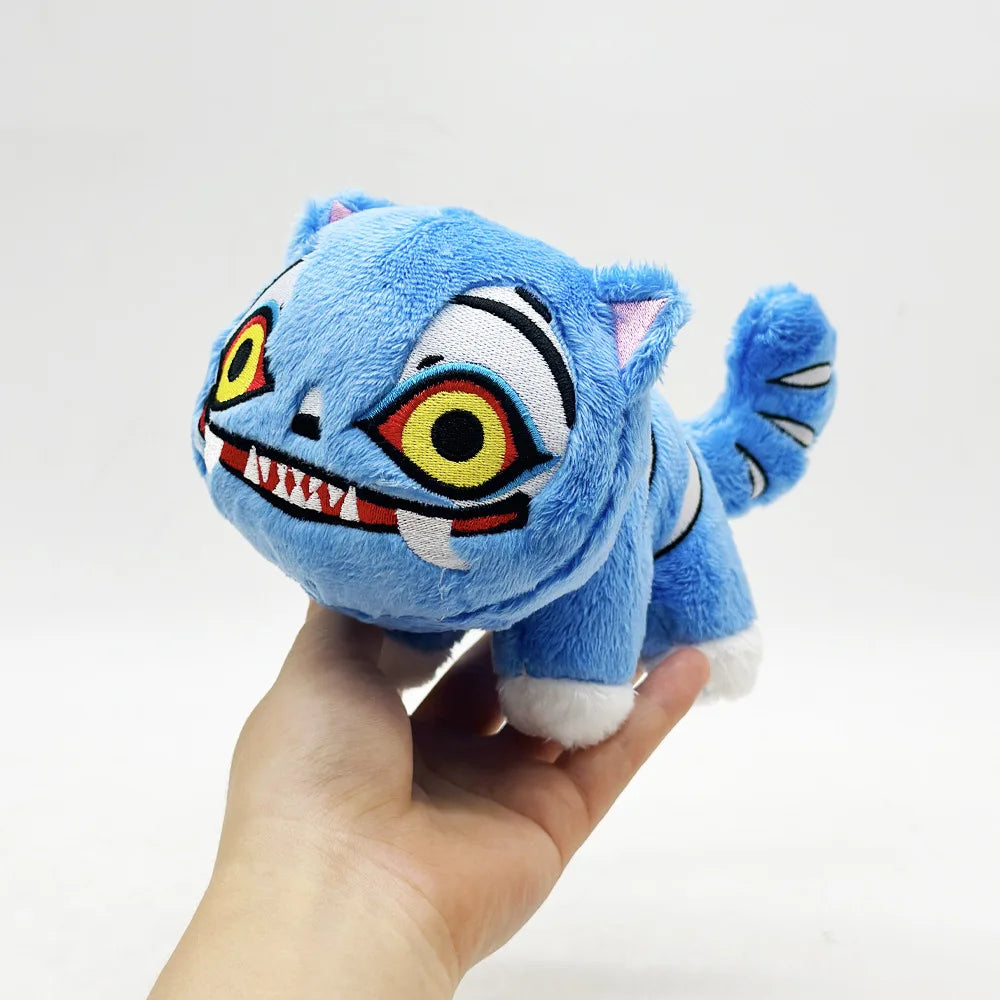 Derpy Tiger Plush Toys Kpop Demon Hunters Plushies Stuffed Doll Soft Cuddly Gifts for Kids Child Birthday Christmas