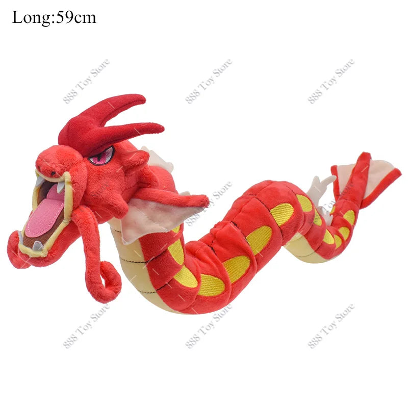 Pokemon Plush Shiny Gyarados Charizard Mega Rayquaza Hisuian Zorua Ho-Oh Lucario Butterfree Anime Stuffed Peluche Kids Xmas Gift